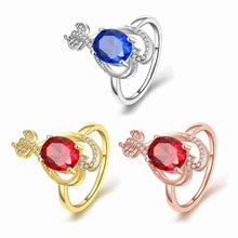acessorios para mulher rings for men Hollow heart jewels men ring ruby jewelry161 ELY