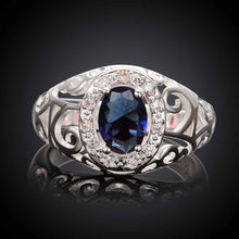 silver rings for men Inlaid stone hollow opal jewerly accessories1 8 ELY
