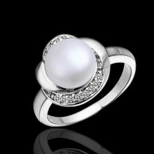 silver wedding rings Crystal ball anillos bear collier plastron femme35 ELY