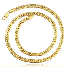 Beautiful 18K Gold Plating collar necklace 6m sideways ko collares populares bijoux ELY