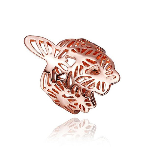 Beautiful 18K Gold Plated engagement ring many butterfly aliancas wedding jewelry192 ELY