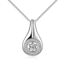 Beautiful silver choker necklace Inlaid Stone Heart gros collier femme accessories173 ELY