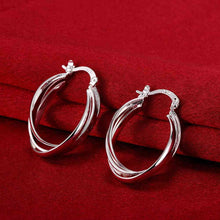 Beautiful silver earings Bridging shelf clip brincos de festa bijoux femme 672 ELY