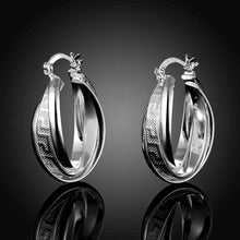 Beautiful silver earings Bridging shelf clip brincos de festa bijoux femme 672 ELY