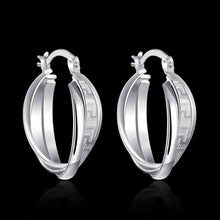 Beautiful silver earings Bridging shelf clip brincos de festa bijoux femme 672 ELY