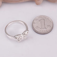 Beautiful silver engagement ring Openwork butterfly anel masculino ruby jewelry 5 ELY