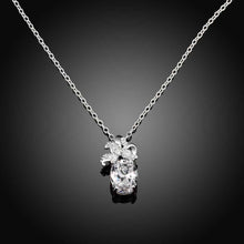 Beautiful silver-plated women necklace Sheep Stone collier plastron bijoux women ELY