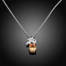 Beautiful silver-plated women necklace Sheep Stone collier plastron bijoux women ELY