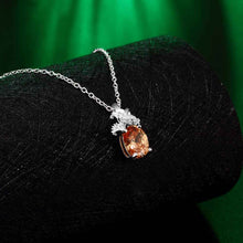 Beautiful silver-plated women necklace Sheep Stone collier plastron bijoux women ELY