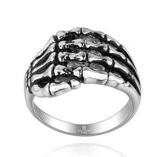 Beautiful stainless steel Engagement rings skull hands anel feminino collier plastron MAYAR 5 ELY