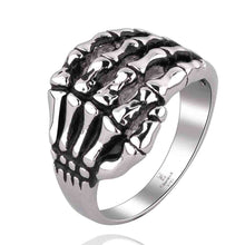 Beautiful stainless steel Engagement rings skull hands anel feminino collier plastron MAYAR 5 ELY