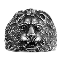 Beautiful stainless steel engagement ring lion aneis collier plastron femme MAYAR 99 ELY