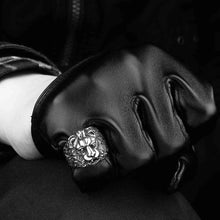 Beautiful stainless steel engagement ring lion aneis collier plastron femme MAYAR 99 ELY