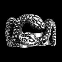 Beautiful stainless steel rings serpentine aneis fine jewelry MAYAR115 ELY