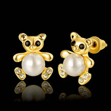 18K Gold Plating earring panda stud stud brincos de festa 29 ELY