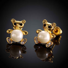18K Gold Plating earring panda stud stud brincos de festa 29 ELY