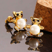 18K Gold Plating earring panda stud stud brincos de festa 29 ELY