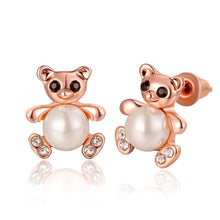 18K Gold Plating earring panda stud stud brincos de festa 29 ELY