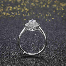 925 silver rings Insets Quartet anillos bear Elegant286 ELY