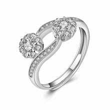 925 silver rings Insets Quartet anillos bear Elegant286 ELY