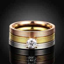 Men's Party Jewelry rings Color inlay bague femme love133 ELY