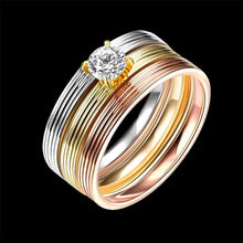 Men's Party Jewelry rings Color inlay bague femme love133 ELY