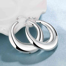 silver earings jewelry Hollow coil clip cuff bijouterie 712 ELY