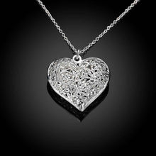 silver necklaces & pendants Sand Flower big necklace prices in euros cp218 ELY