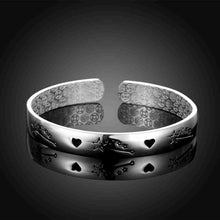 925 Sterling Silver friendship bangle Drip meteor women bracelet bijoux HBB 79 ELY