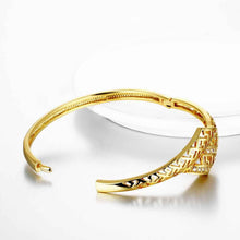 Austrian Crystal Hollow stripe geometry men bracelet jewerly accessories ELY