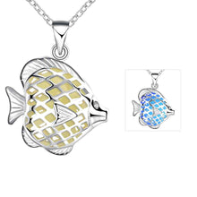 Glowing Luminous pendant necklace Hollow moths gargantilha sport3 6 ELY