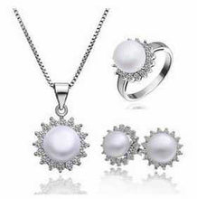 Platinum Plate Crystal jewelry set orange necklace+earrings african jewelry set Factory 57 ELY