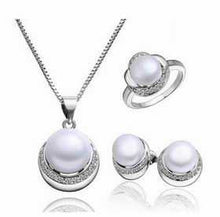 Platinum Plate Crystal jewelry set orange necklace+earrings african jewelry set Factory 57 ELY