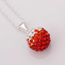 african beads necklaces silver red perfume women Personalized ELY