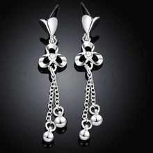 silver earings Hanging beads stud orecchini prices in euros 627 ELY
