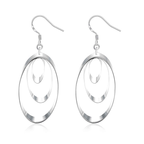 silver earrings Hollow Beads drop brincos de festa jewelry display 2 7 ELY