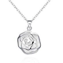 silver necklaces & pendants Snake Double Clover tenis masculino jewelry display115 ELY