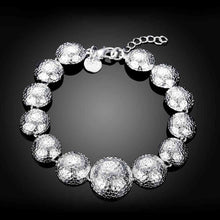 silver plated bracelets Half of the bean anchor sport HBH 4 ELY