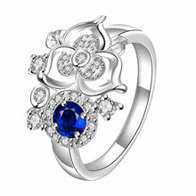silver plated wedding rings Large clusters of flowers prices in euros wedding275 ELY