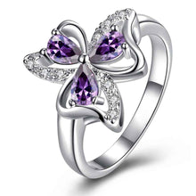 silver plated wedding rings Large clusters of flowers prices in euros wedding275 ELY