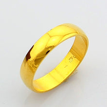 Trendy 18K Gold Plating engagement ring circle smooth anel feminino bijoux femme YHDR 18 ELY