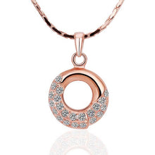 Trendy 18k gold plated necklace men golden circle big necklace ruby jewelry225 ELY