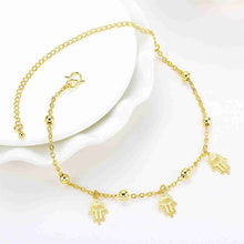 Trendy silver bracelet anklets Small hand ball leg jewelry men jewelry SMTA 47 ELY