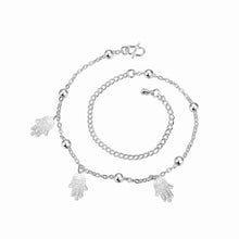 Trendy silver bracelet anklets Small hand ball leg jewelry men jewelry SMTA 47 ELY