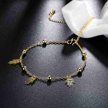Trendy silver bracelet anklets Small hand ball leg jewelry men jewelry SMTA 47 ELY