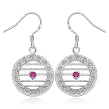 Trendy silver clip on earrings Flower With Flower drop brincos de festa jewelry 248 ELY