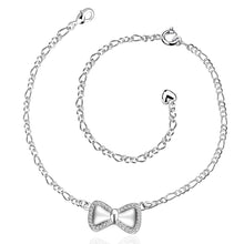 Trendy silver plated anklet Front line foot chain horloge HBA 3 ELY