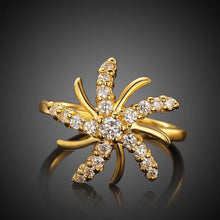 Vintage Love 18K Gold Plating rings Chrysanthemum petals ring men Jewelry European Style2 1 ELY