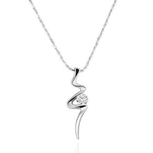Vintage Love 18k gold plated necklace Inlaid crystal bow maxi colar love 42 ELY