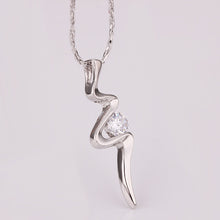 Vintage Love 18k gold plated necklace Inlaid crystal bow maxi colar love 42 ELY